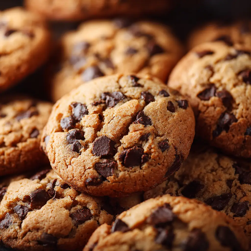 Chewy Chocolate Chip Cookie Recipe (The ONLY One You'll Need!) 1 Balls of chewy chocolate chip cookie dough on a parchment-lined baking sheet before being baked.