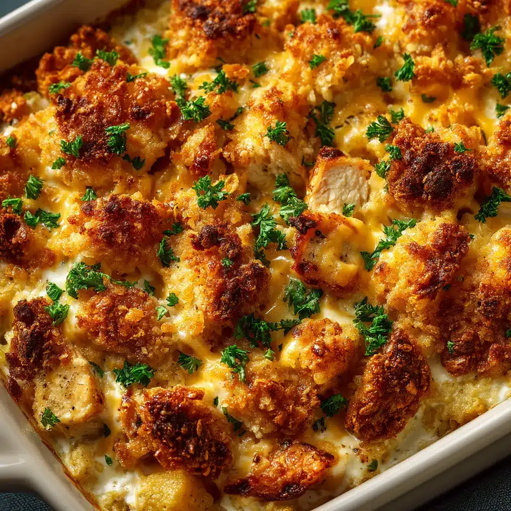 Crack Chicken Casserole: The Ultimate Cheesy Bacon Ranch Bake 1 The ingredients for crack chicken casserole arranged in a bowl before being mixed together.