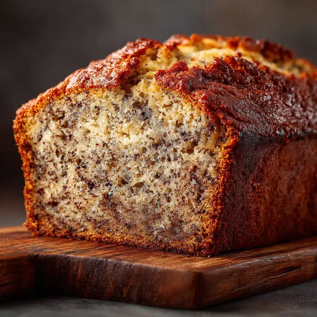 A bowl of mashed overripe bananas next to other wet ingredients for the best banana bread recipe, including sour cream and melted butter.