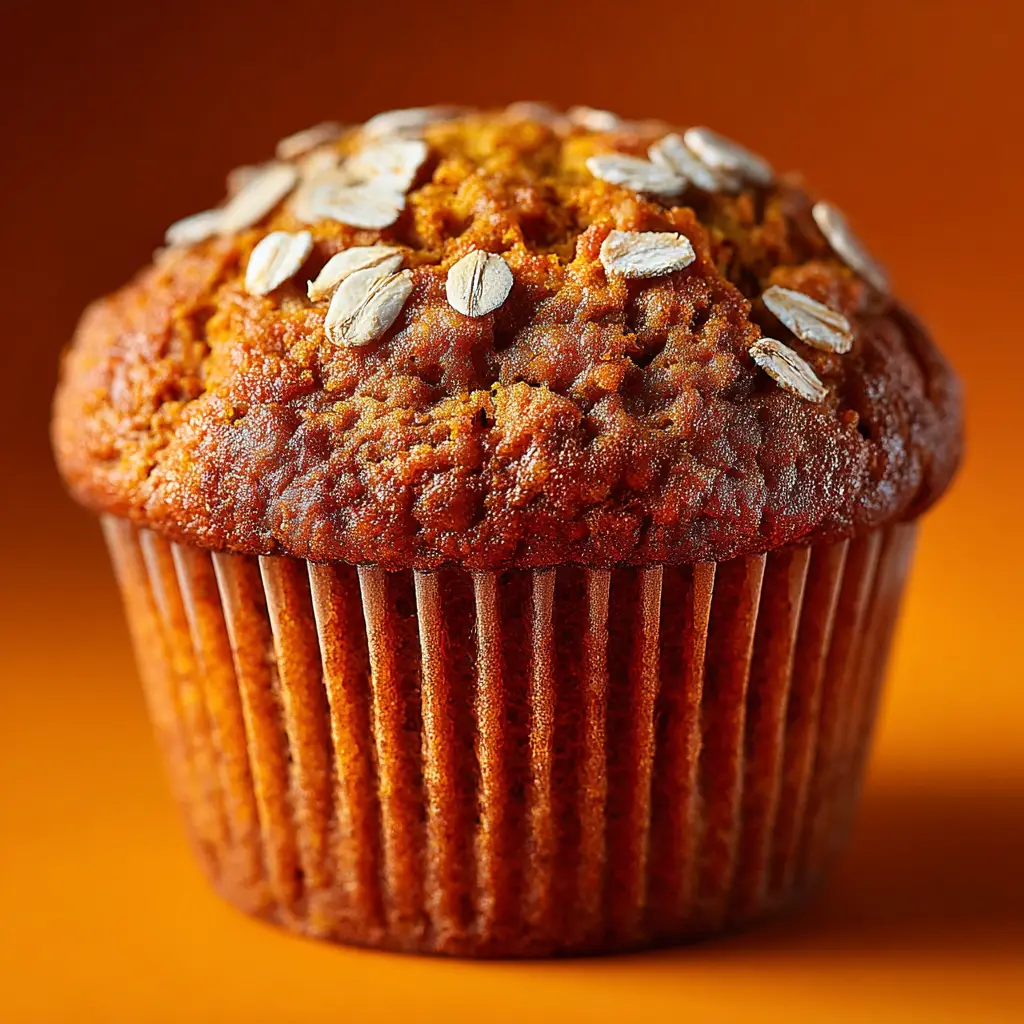 Pumpkin Protein Muffins (Easy & Moist Recipe) 2 A large glass bowl containing the batter for healthy pumpkin protein muffins, with all ingredients being mixed together.