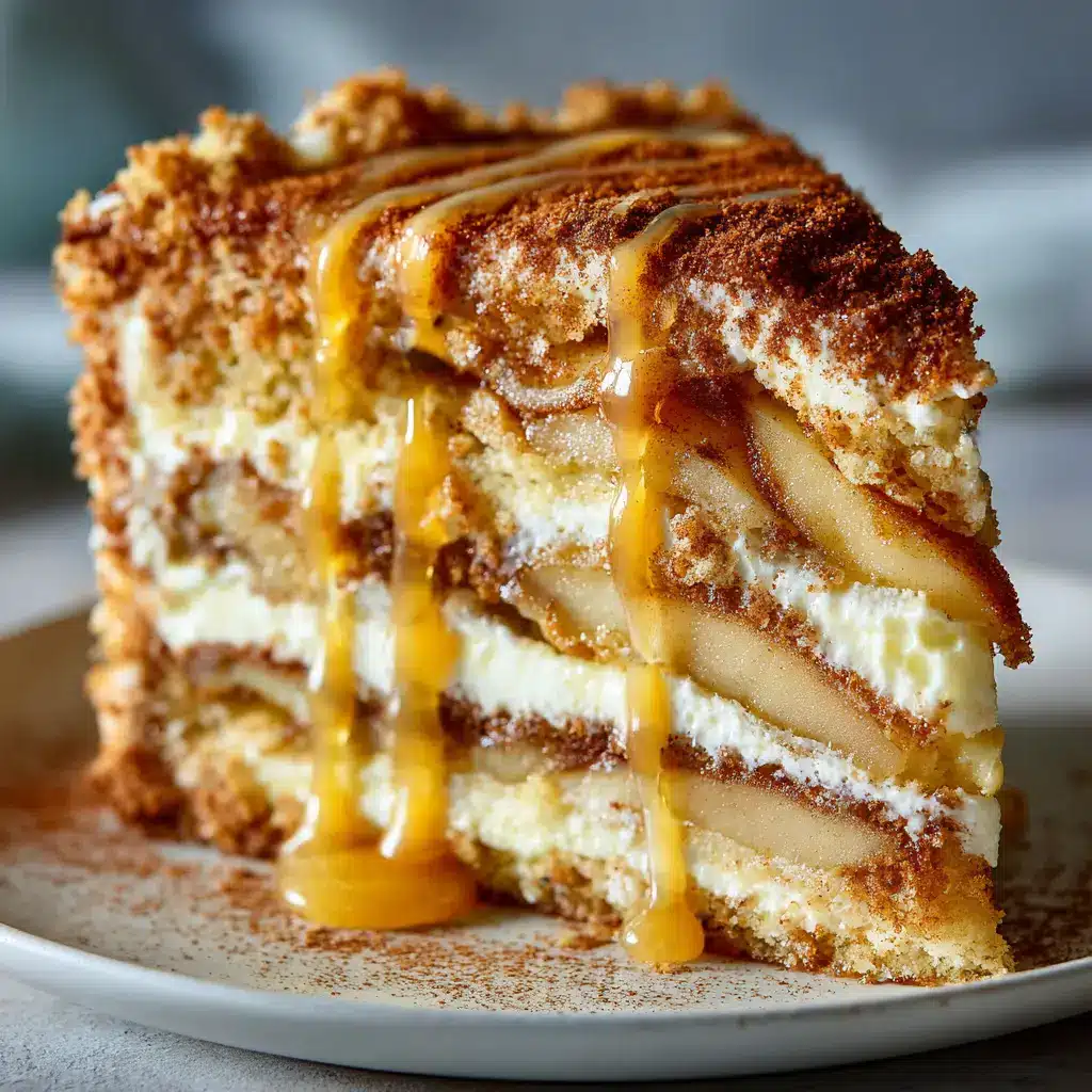 Honey Apple Cake (The Only Recipe You'll Ever Need) 1 Thick, spiced apple cake batter in a mixing bowl with fresh apple chunks folded in, ready to be poured into a baking pan.
