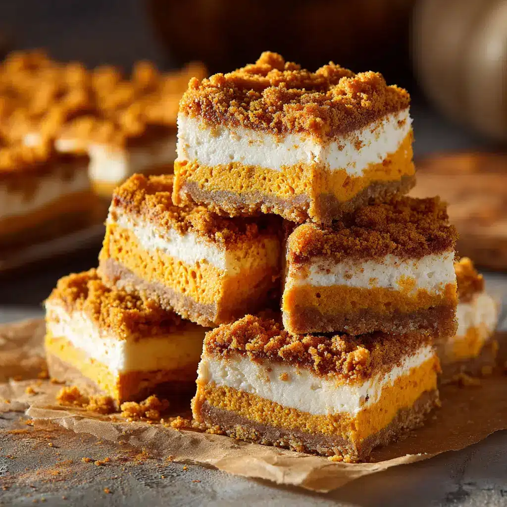 Pumpkin Cheesecake Bars: The Ultimate Creamy Fall Treat 1 A single pumpkin cheesecake bar on a plate with a fork, ready to be eaten. The perfect Thanksgiving dessert.