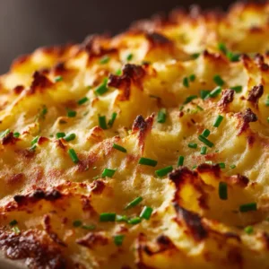 A close-up shot of the savory ground lamb filling for the Shepherd's Pie recipe, simmering in a skillet with carrots, peas, and onions.