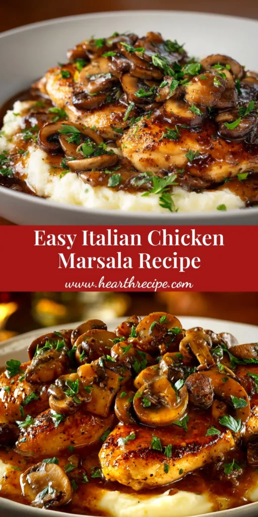 Chicken Marsala Recipe (The Best, Easiest Method) 4 An easy and authentic Chicken Marsala Recipe with tender chicken and a rich mushroom wine sauce served in a rustic skillet.