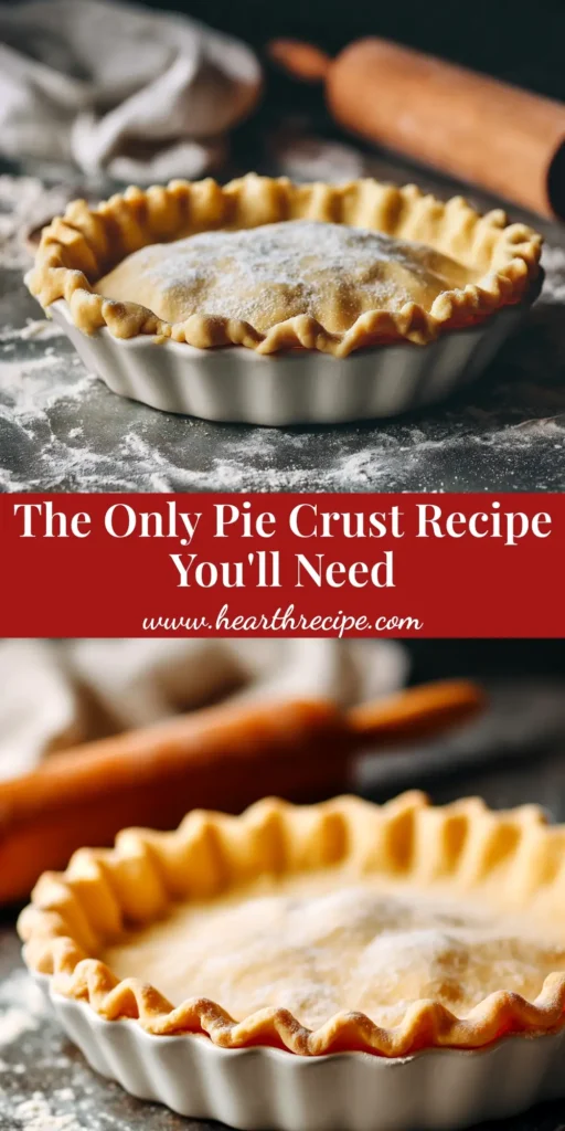 Pie Crust Recipe: The Easiest, Flakiest All-Butter Crust 4 A perfect homemade pie crust recipe, golden brown and flaky, ready for filling. The easiest all-butter pie crust for beginners.