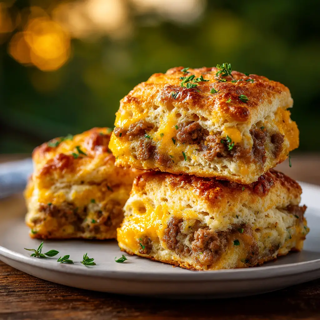 The simple dough for butter swim biscuits being spread into a pan of melted butter before baking.