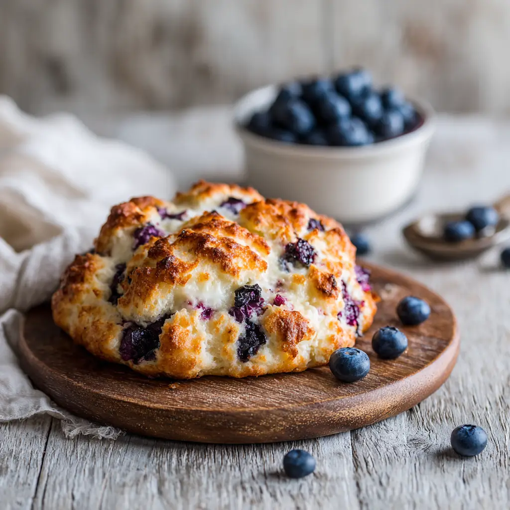 The light and airy texture of a piece of low-carb cloud bread being gently pulled apart, showcasing its fluffy interior.