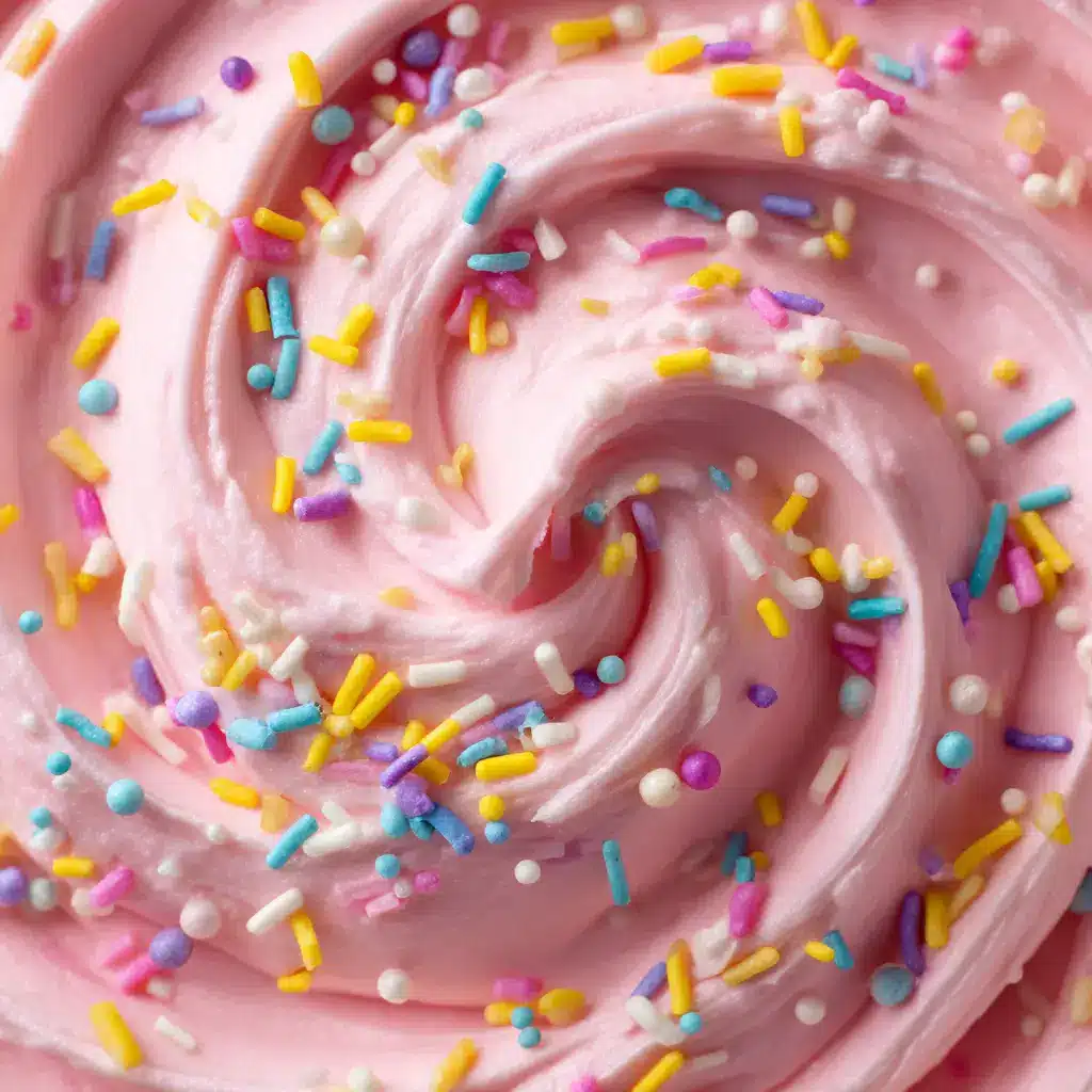 A bowl of no-bake Easter dip topped with extra sprinkles, ready to be served with a variety of dippers on the side.