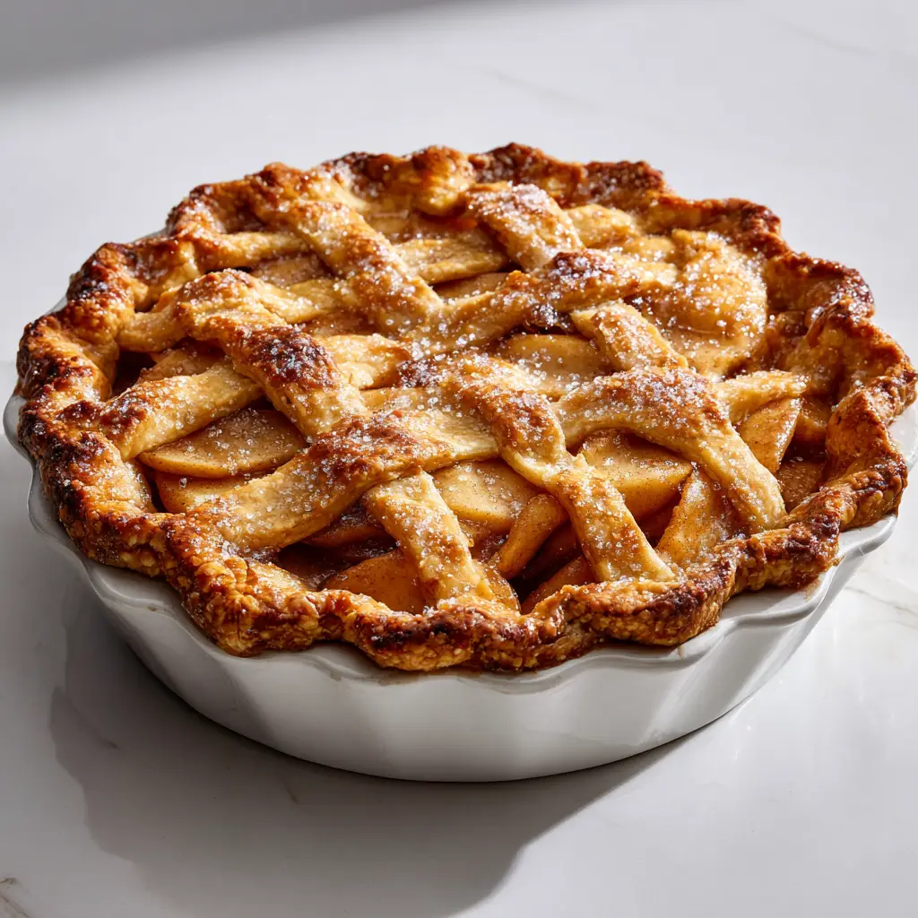 The Ultimate Homemade Apple Pie Recipe (Glossy Cinnamon Filling) 2 Thick slices of fresh apples mixed with cinnamon and sugars, ready to be pre-cooked into a glossy amber filling. (Homemade Apple Pie Recipe)