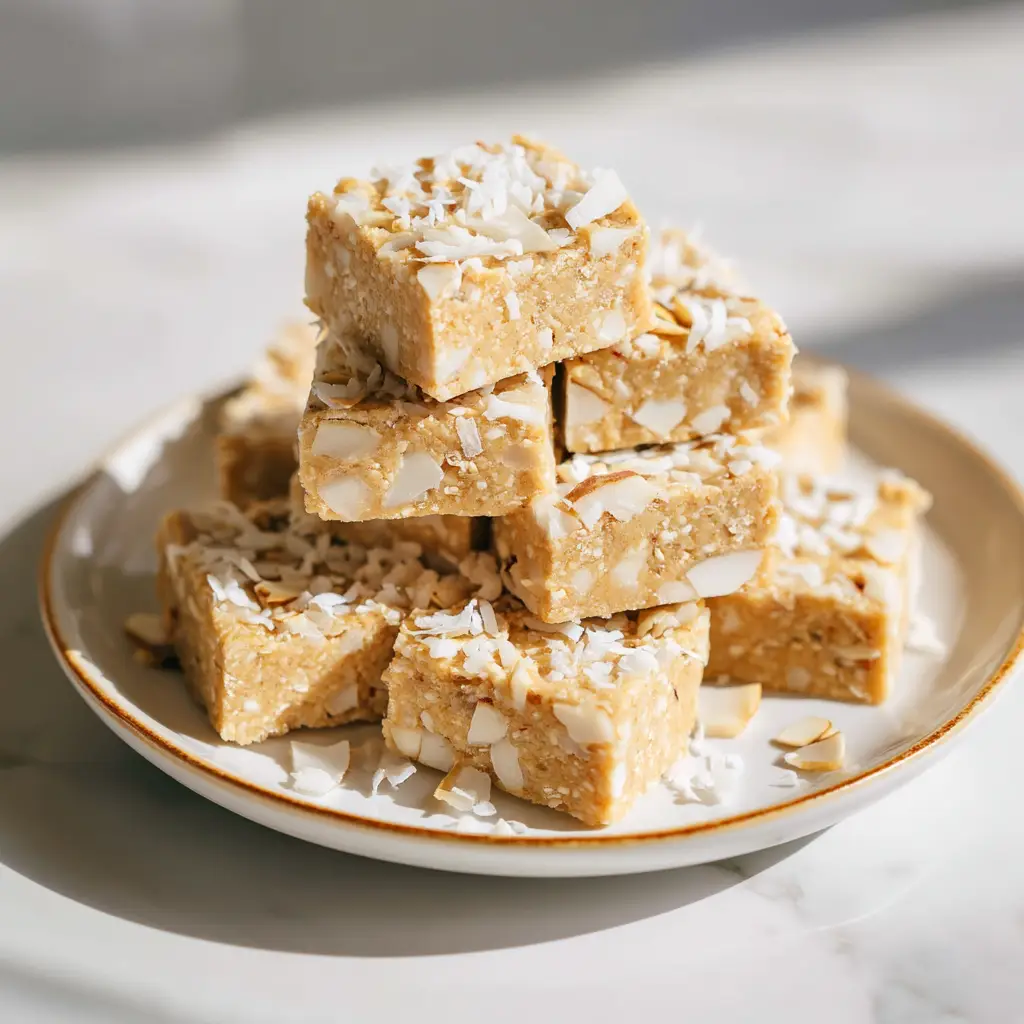 The process of pressing the protein bar mixture into a parchment-lined baking pan before chilling.