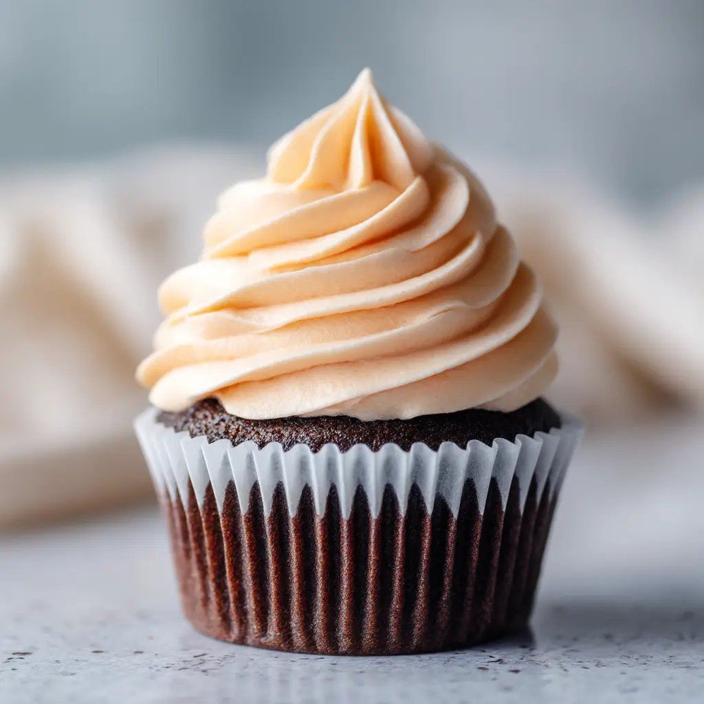 A bowl of finished pudding buttercream frosting next to the ingredients: a box of instant pudding, butter, and powdered sugar.